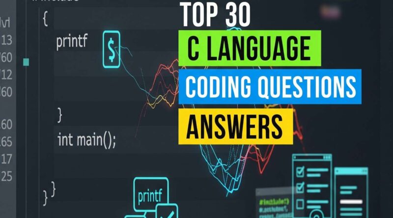 C Coding Questions