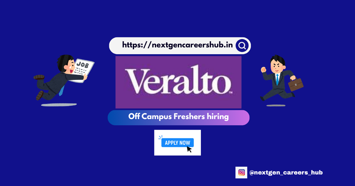 Veralto CloudOps Trainee – TechOps Hiring in Bangalore | AWS & VMware Jobs for Freshers 2025