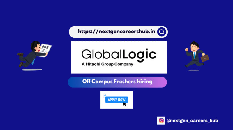GlobalLogic Hiring Freshers