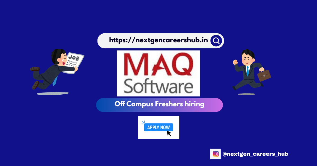 MAQ Software Hiring Software Engineer 1 – 2025 Freshers | High-Paying Tech Careers