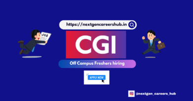 CGI Remote Jobs India