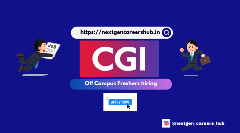 CGI Remote Jobs India