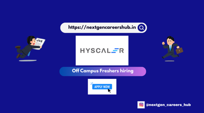 Software Development Apprentice at Hyscaler