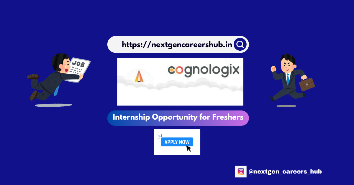 Cognologix AI Internship 2025 | Generative AI & Computer Vision | Pune