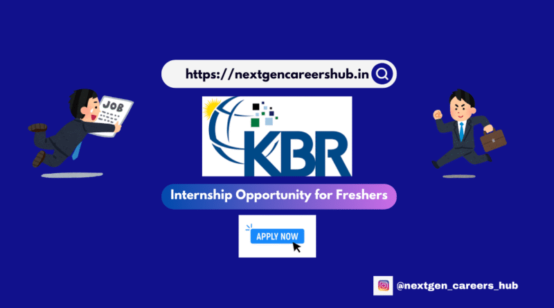 KBR developer internship